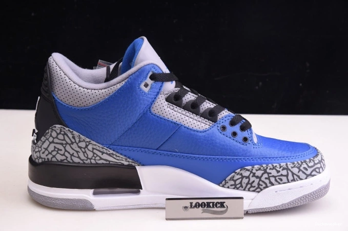 Rep LUCY Retro - Royal' Jordan 3 Air 400 CT8532 'Varsity 0709
